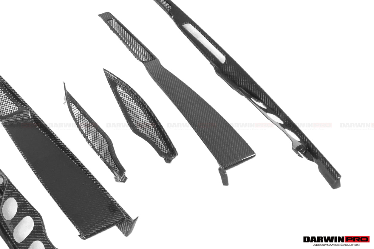 2017 - 2022 McLaren 720s Coupe Carbon Fiber Engine Hood Side Air Intake Vents